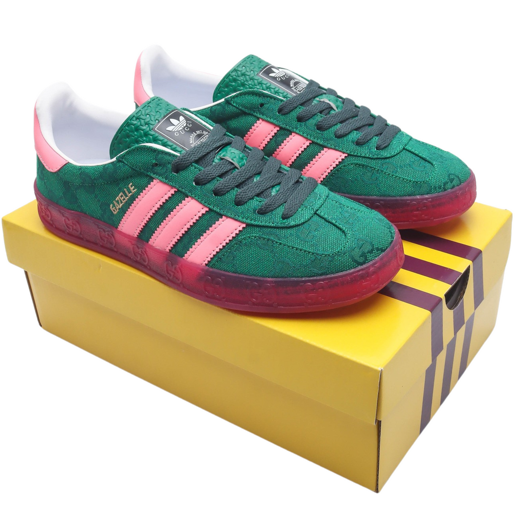 EmeraldTide® – Monogram Luxe Low Sneaker