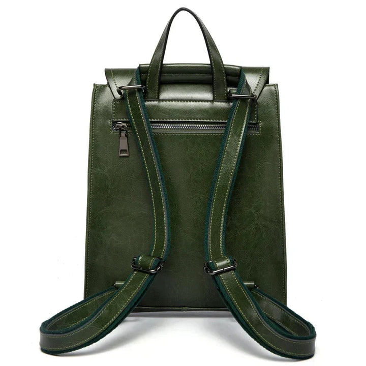 Chic CityStyle Women's Leather Backpack - Fashionable, Versatile, and Built to Last