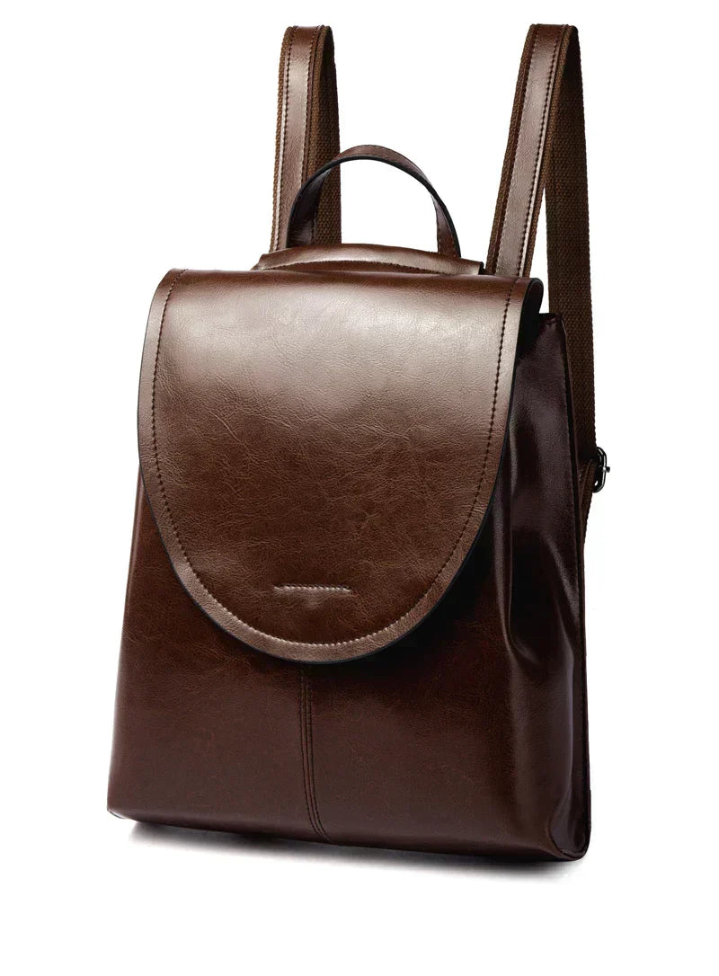 Chic CityStyle Women's Leather Backpack - Fashionable, Versatile, and Built to Last