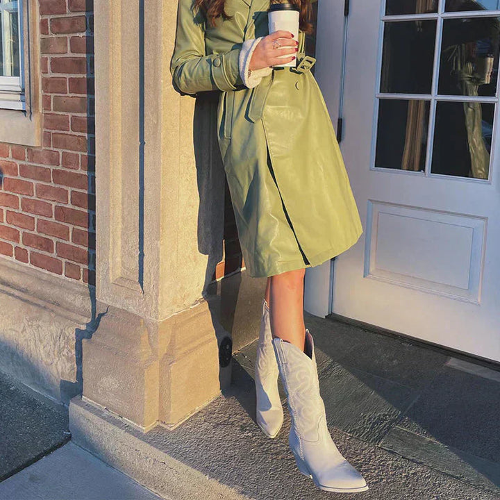 Cait - Stunning Metallic Cowboy Boots for Fashion-Forward Women