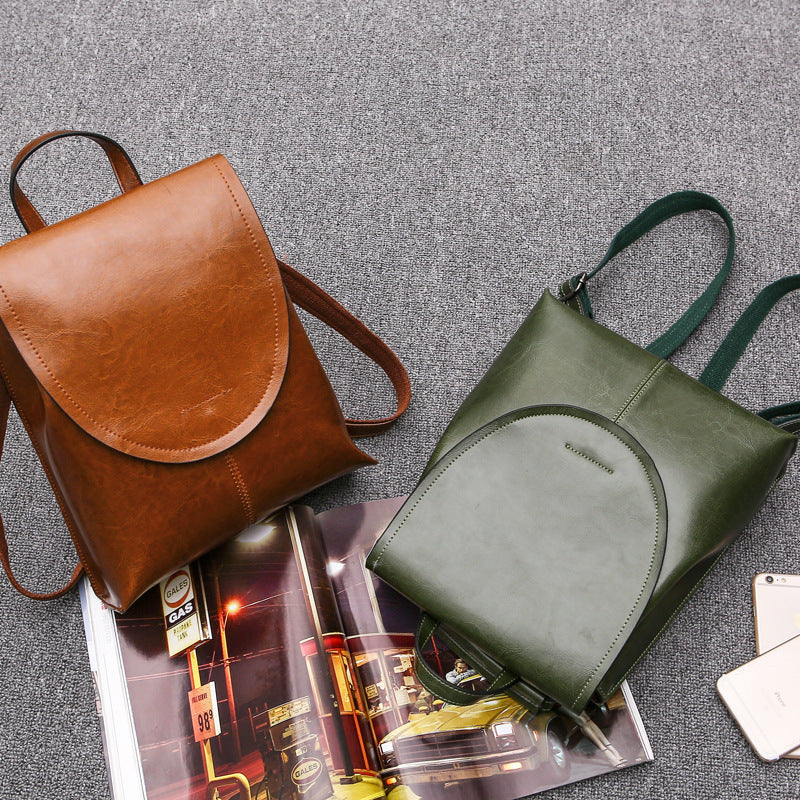 Chic CityStyle Women's Leather Backpack - Fashionable, Versatile, and Built to Last