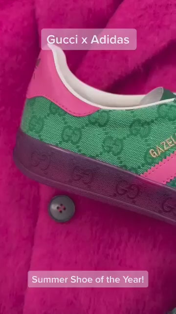 EmeraldTide® – Monogram Luxe Low Sneaker
